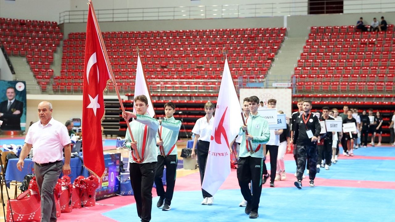 Konya'da Türkiye Ümitler Tekvando Şampiyonası Başladı