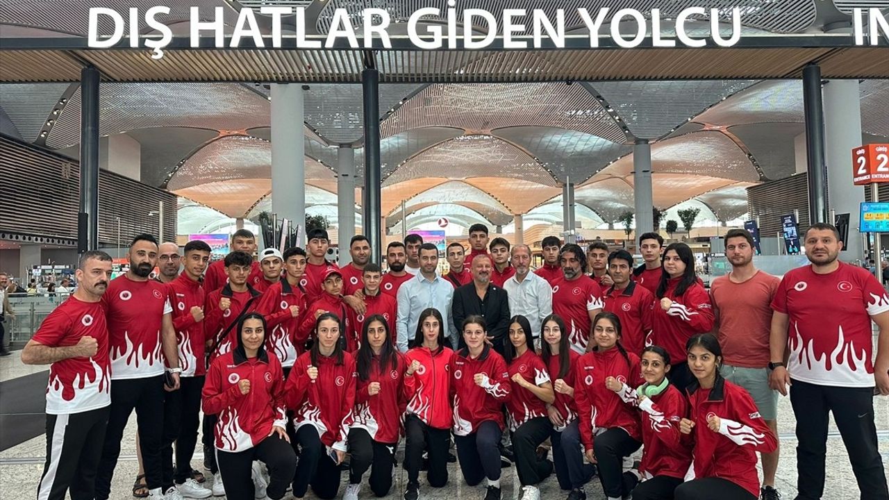 Muaythai Genç Milli Takımı Dünya Şampiyonası İçin Tayland'a Uğurlandı