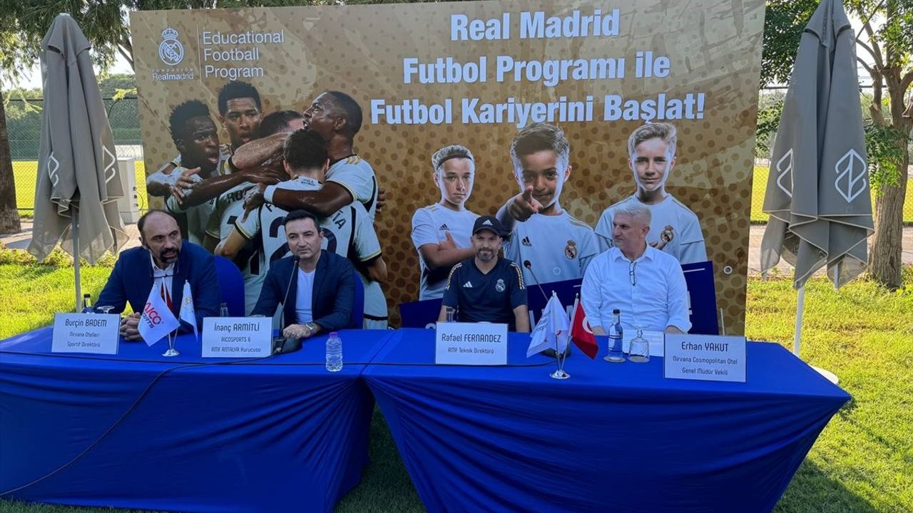 Real Madrid, Antalya'da Genç Yetenekleri Destekliyor