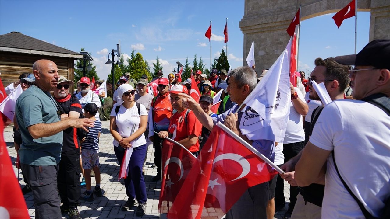 Sakarya Zaferi Diriliş Yolu Yürüyüşü Başladı