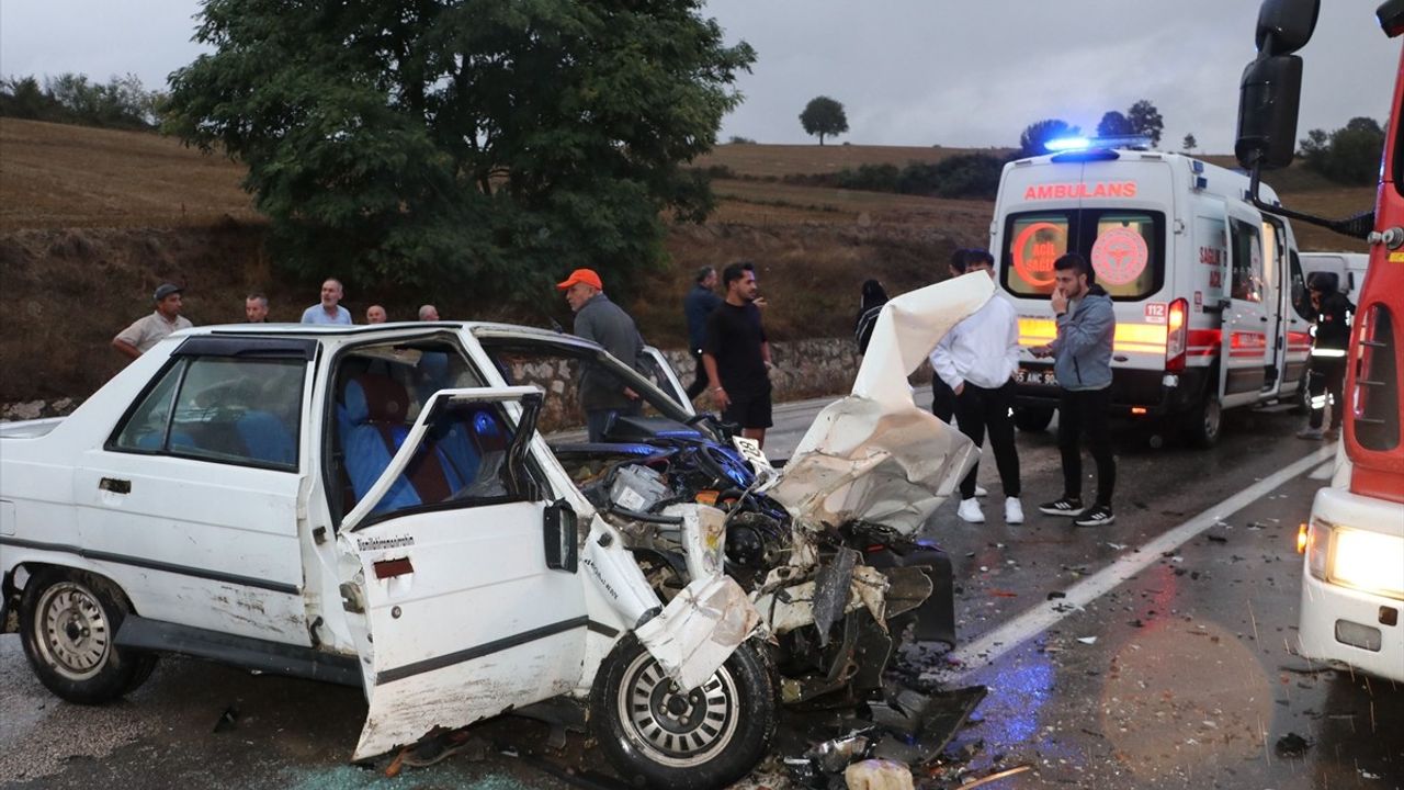 Samsun'da Trafik Kazası: 1 Ölü, 5 Yaralı