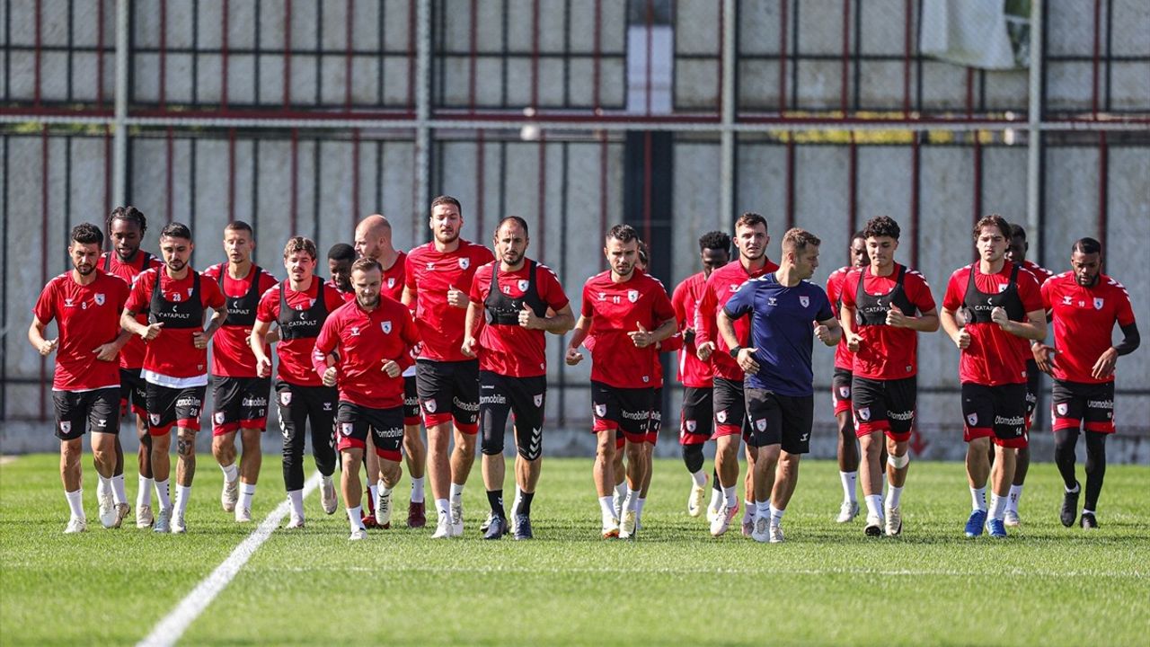 Samsunspor Göztepe Maçına Hazırlanıyor