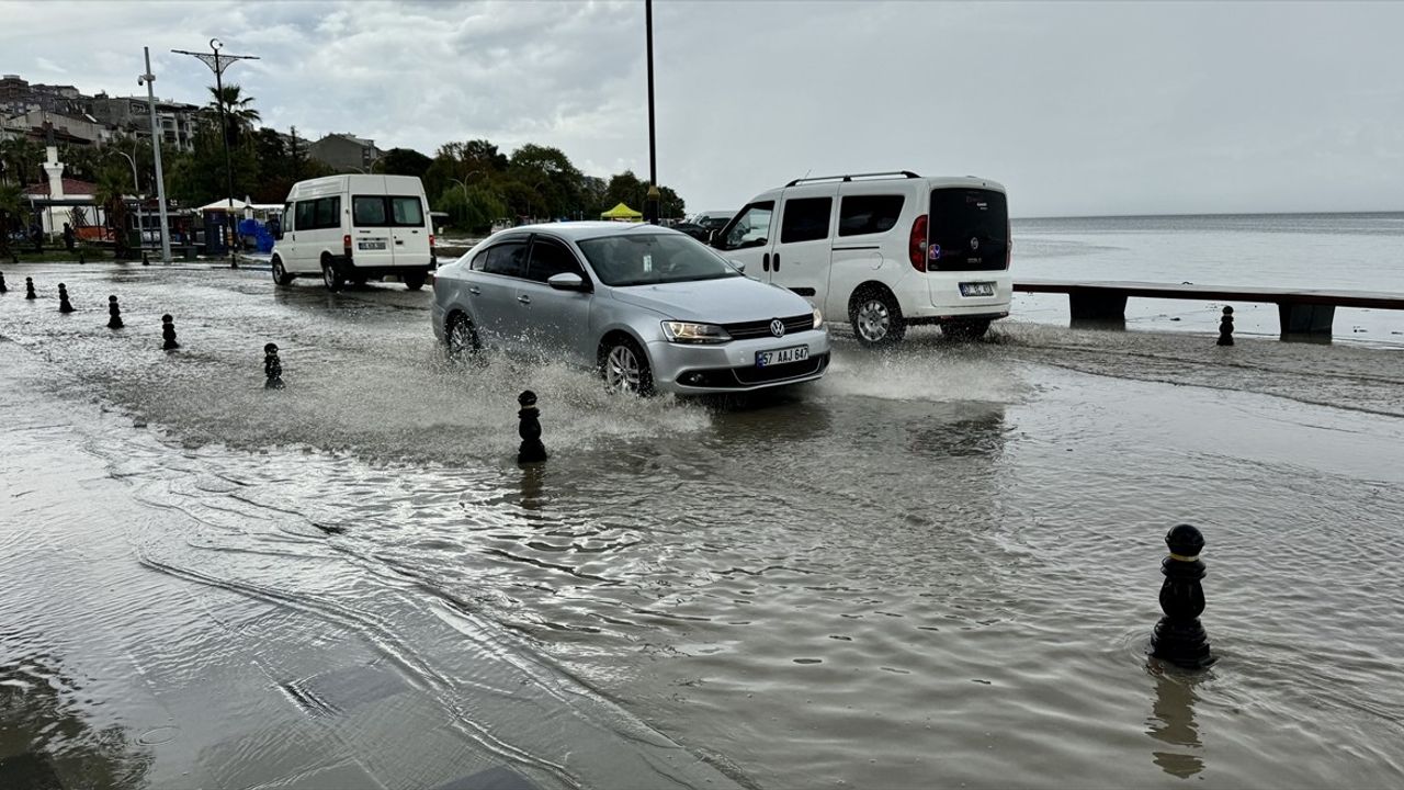 Sinop'ta Sağanak Yağış ve Hortum Olayı