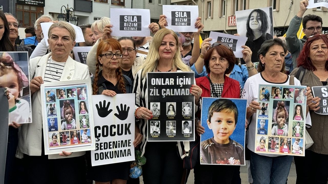 Tekirdağ'da Çocuk İstismarı ve Cinayete Protesto