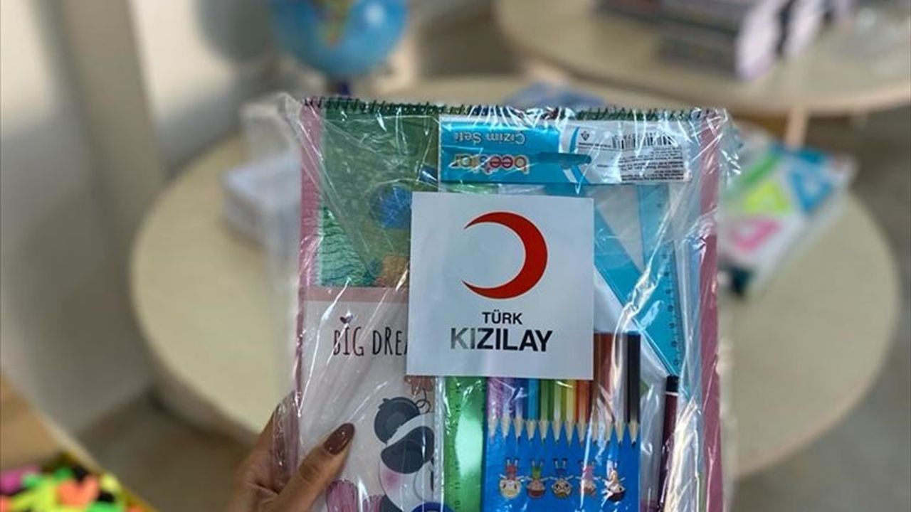 Türk Kızılay, 85 Bin Öğrenciye Yeni Eğitim Döneminde Destek Sağlıyor