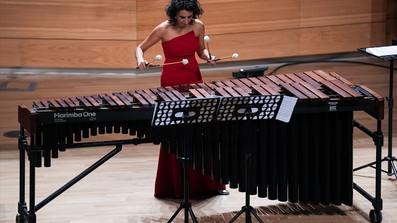 Türkiye İlk Marimba Konserine Ev sahipliği Yaptı