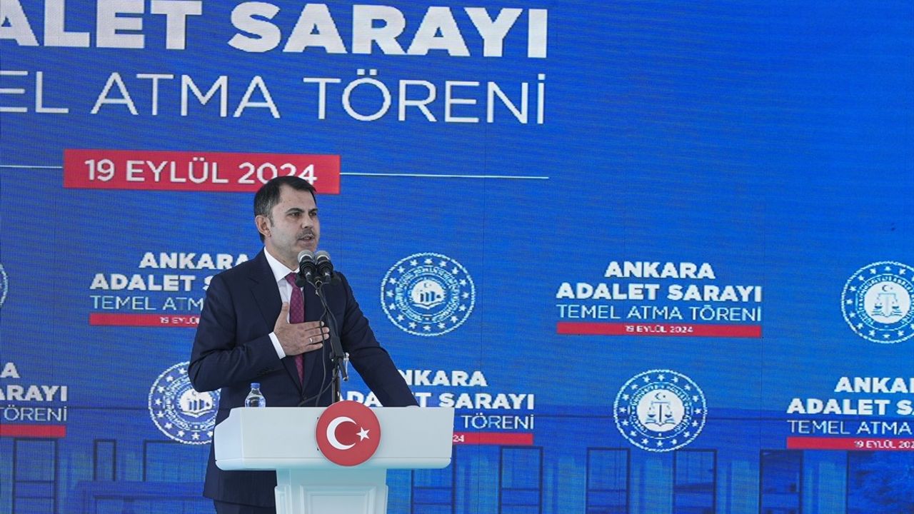 Yeni Ankara Adalet Sarayı'nın Temeli Atıldı