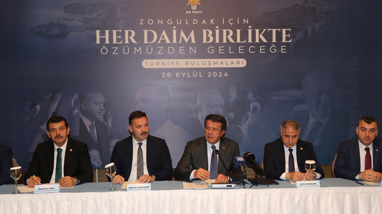 Zeybekci'den Zonguldak'ta Ekonomik Stratejiler Vurgusu