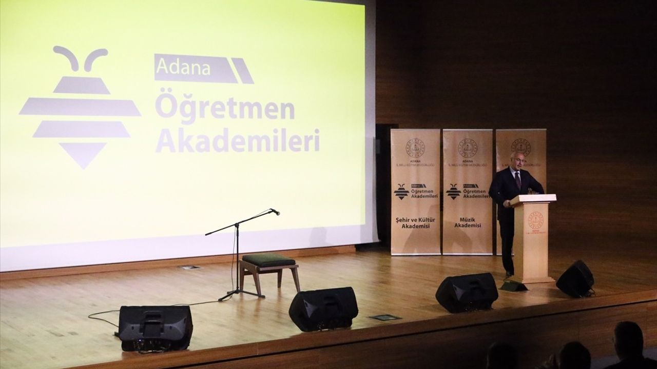 Adana'da Öğretmen Akademileri Açıldı