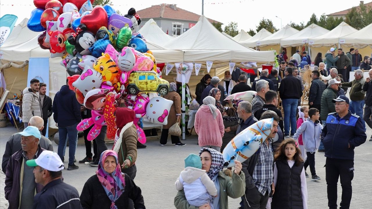 Aksaray'da 4. Geleneksel Ağaçören Ceviz Festivali Başladı