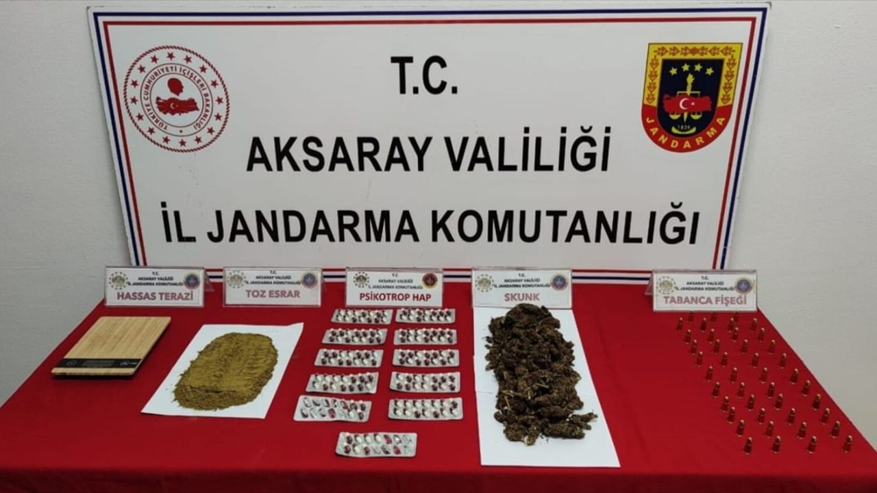 Aksaray'da Uyuşturucu Operasyonu: 2 Tutuklama