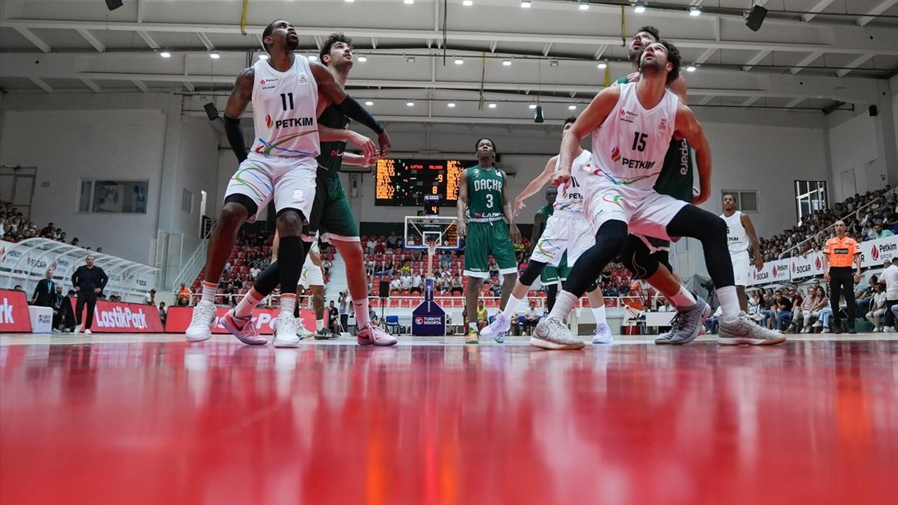 Aliağa Petkimspor, Darüşşafaka Lassa'yı Farklı Geçti