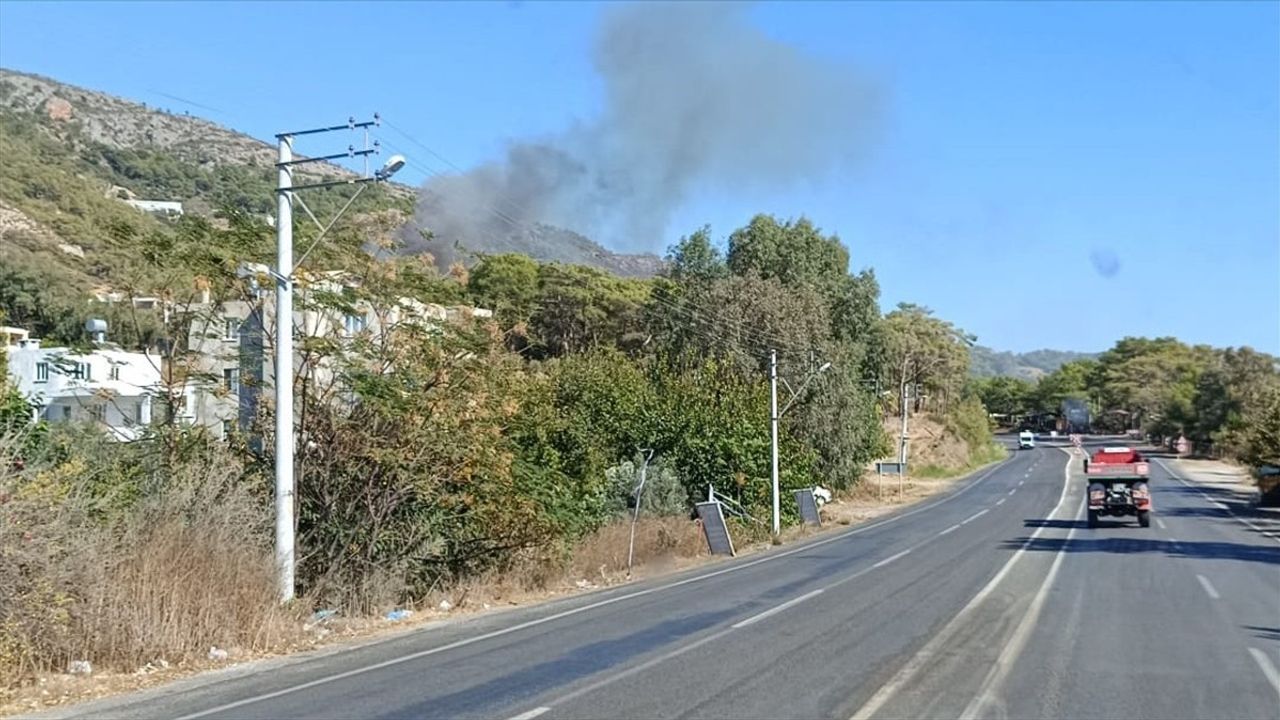 Anamur'daki Orman Yangını Kontrol Altına Alındı