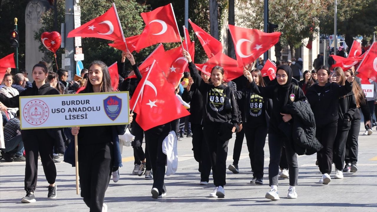 Antalya ve Çevresinde 29 Ekim Cumhuriyet Bayramı Coşkuyla Kutlandı