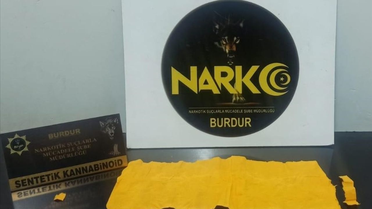 Burdur'da Uyuşturucu Operasyonu: İki Zanlı Tutuklandı