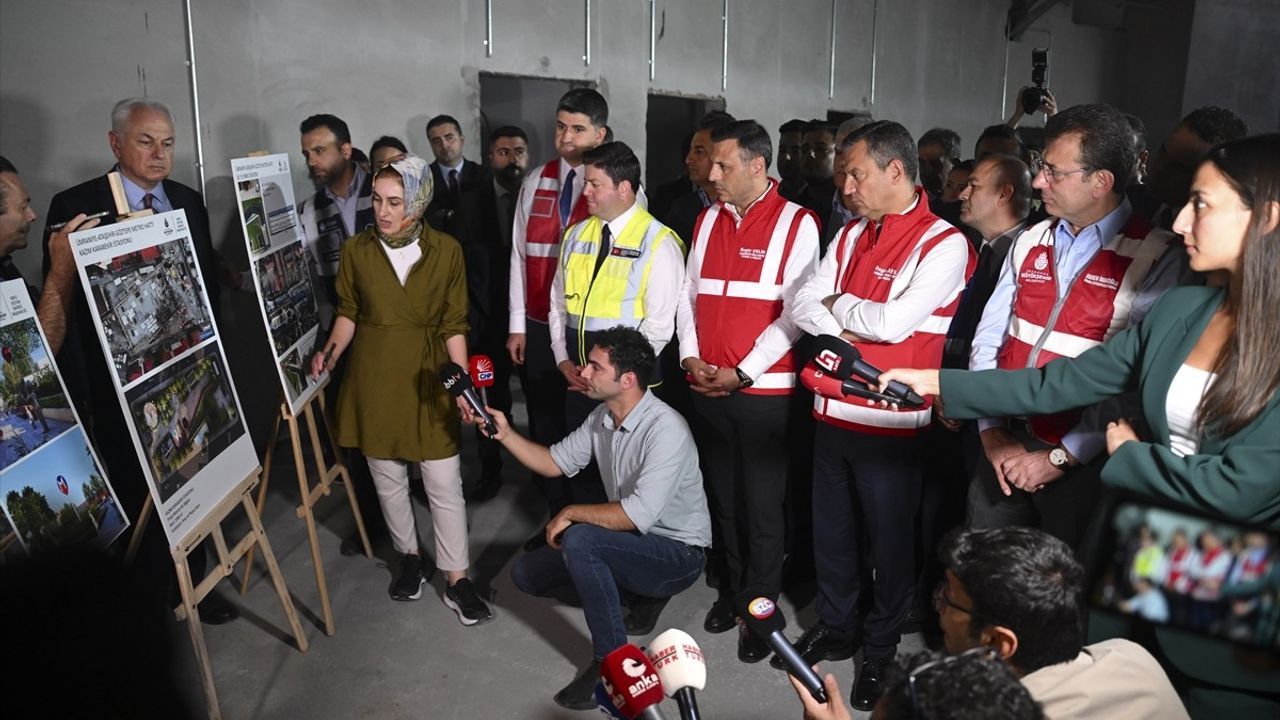 CHP Genel Başkanı Özgür Özel, İstanbul Metro Şantiyesini Ziyaret Etti