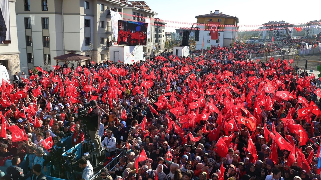 Cumhurbaşkanı Erdoğan Hatay'da Konut Anahtar Teslim Töreninde Konuştu