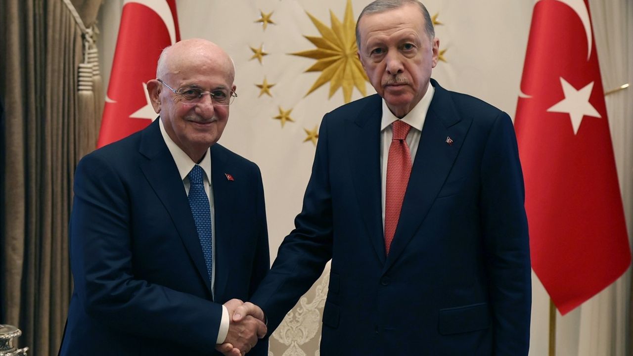 Cumhurbaşkanı Erdoğan, İsmail Kahraman'ı Ağırladı