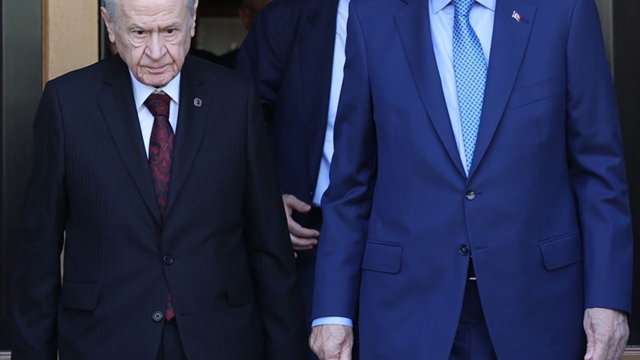 Cumhurbaşkanı Erdoğan, MHP Lideri Bahçeli ile Görüştü