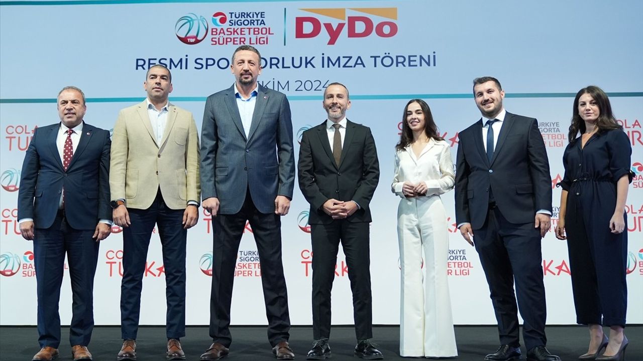 DyDo Drinco, Türkiye Sigorta Basketbol Süper Ligi'nin Resmi Sponsoru Oldu