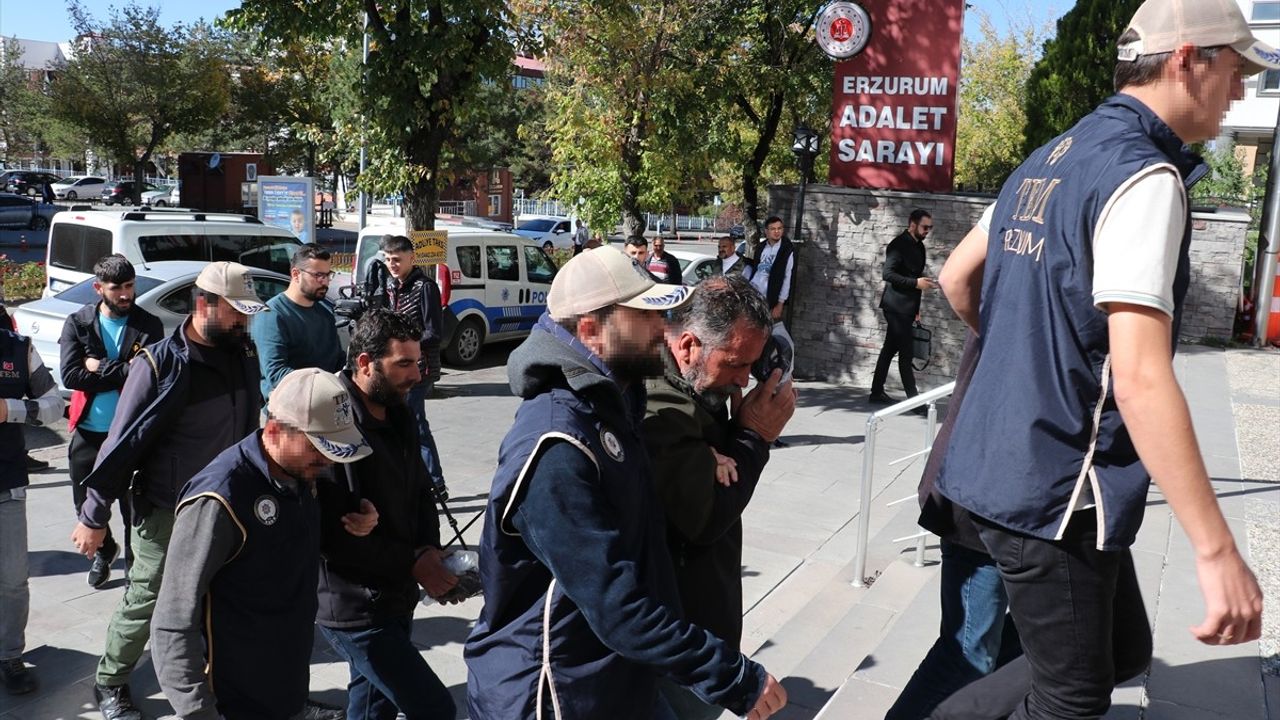 Erzurum'da 25 Şüpheli 6-8 Ekim Olayları İçin Gözaltına Alındı