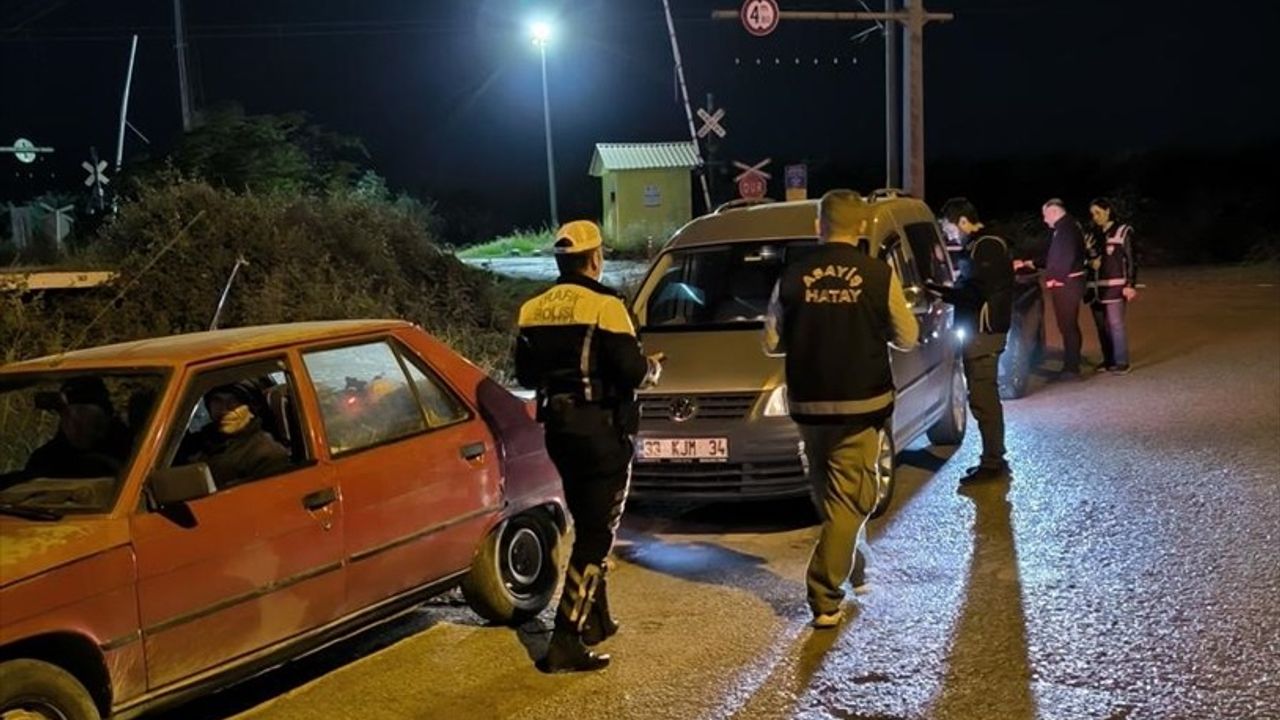 Hatay'da Güvenlik Uygulaması Gerçekleştirildi