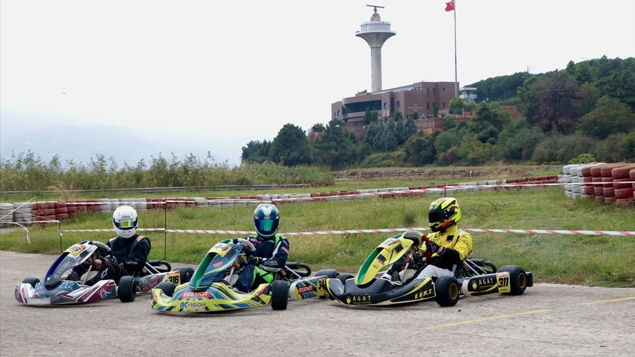 Kocaeli'de Türkiye Karting Şampiyonası Heyecanı Başladı