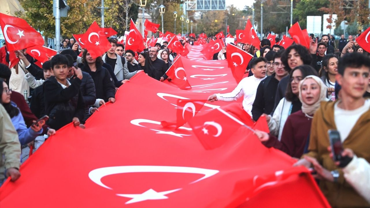 Konya'da Cumhuriyet'in 101. Yılı Coşkuyla Kutlandı