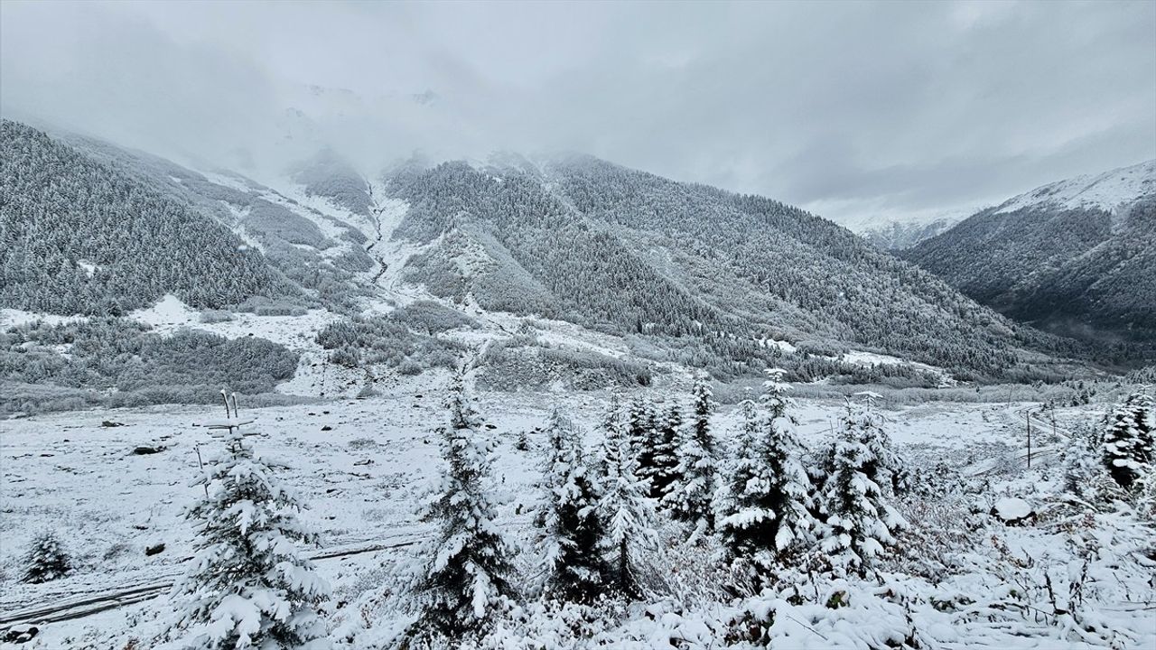 Rize'de Yaylacılar Köylerine Dönüyor