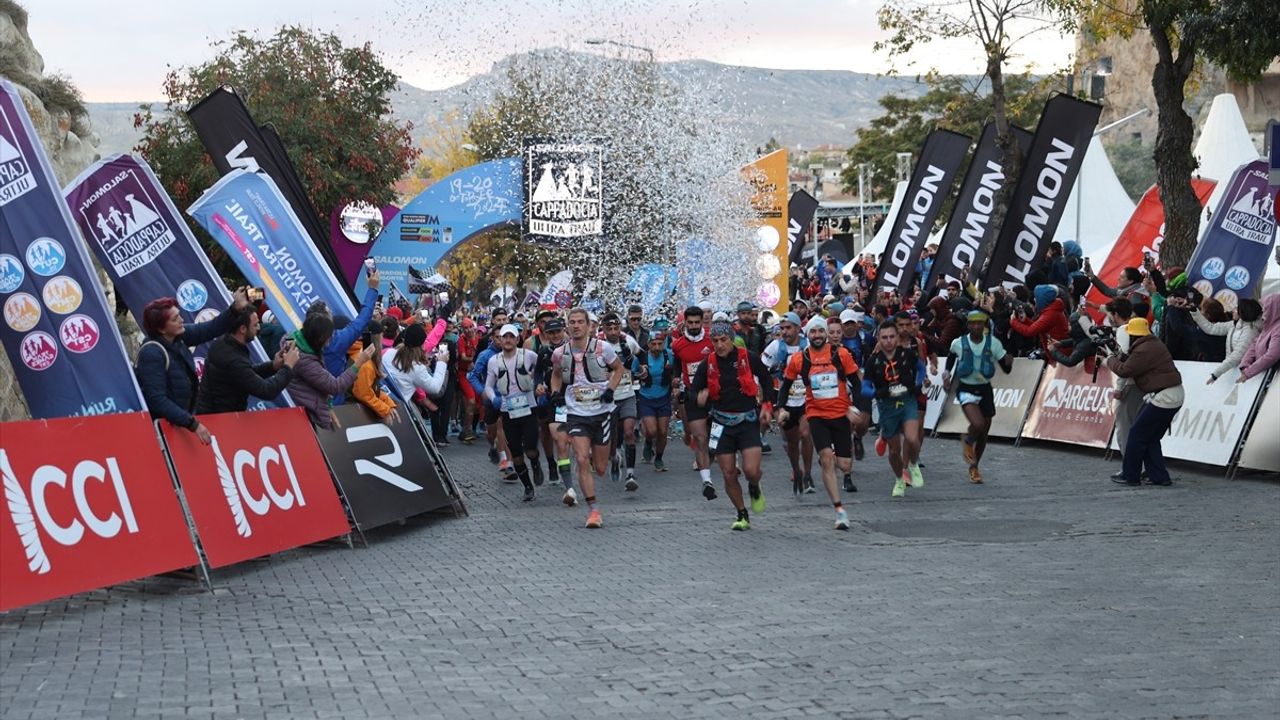 Salomon Kapadokya Ultra Trail Koşusu 2023 Başladı