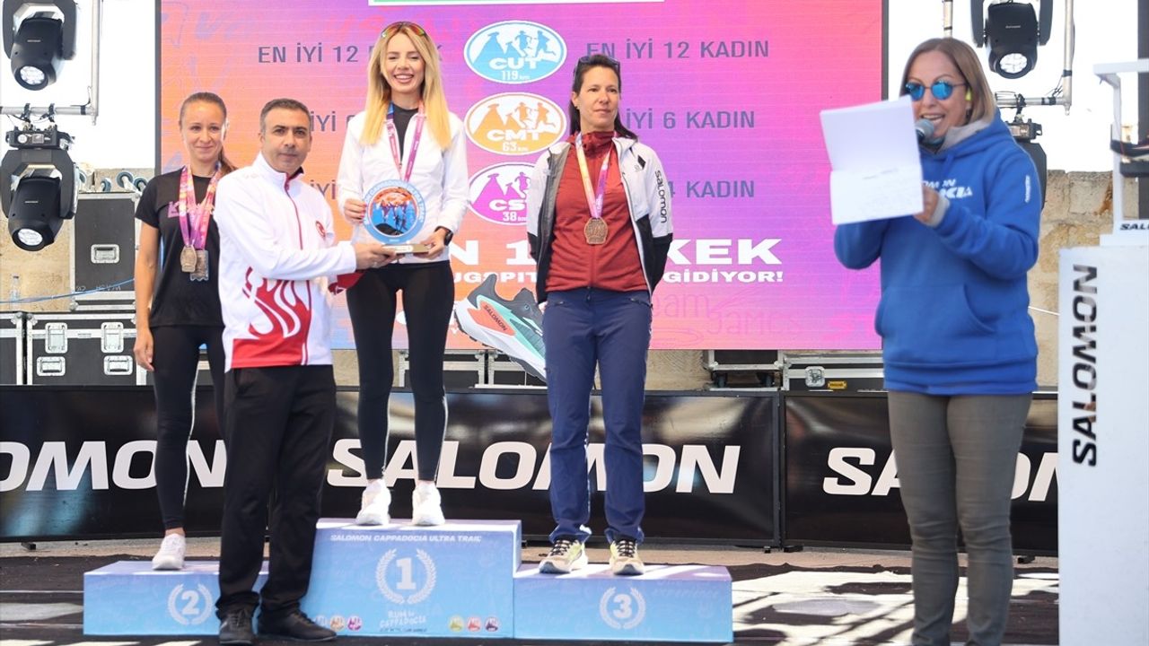 Salomon Kapadokya Ultra Trail Koşusu'nda Liderler Belirlendi