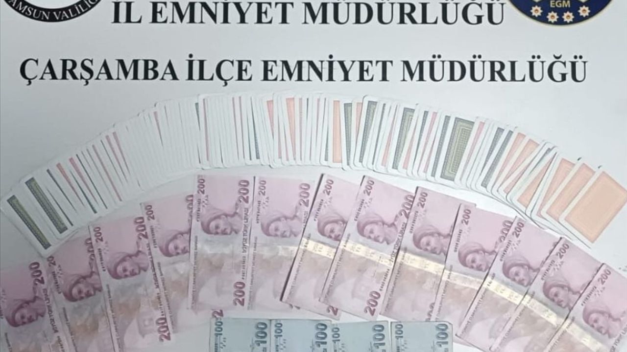 Samsun'da Kumar Baskını: 4 Kişiye Para Cezası