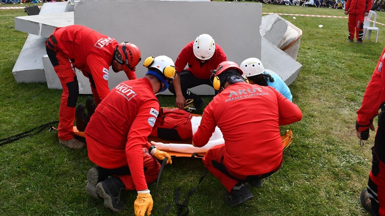 Söğüt'te Arama Kurtarma Tatbikatı Gerçekleştirildi