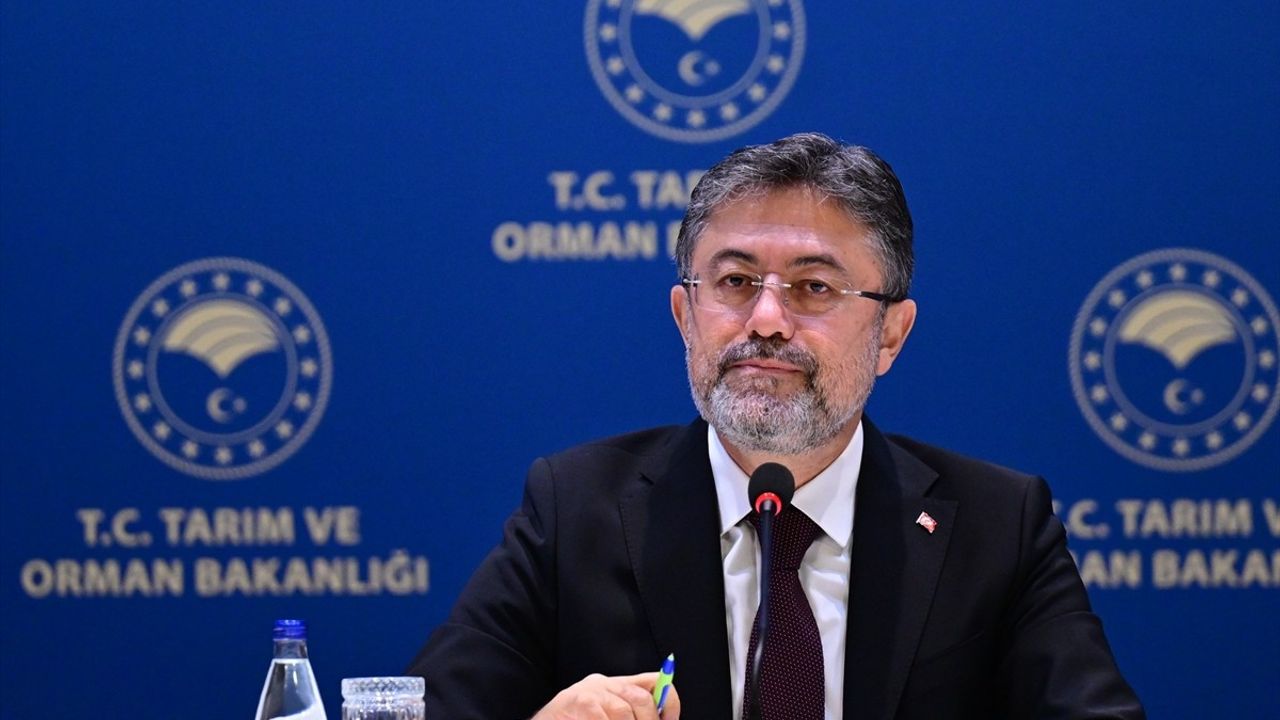 Tarım ve Orman Bakanı İbrahim Yumaklı'dan Önemli Açıklamalar