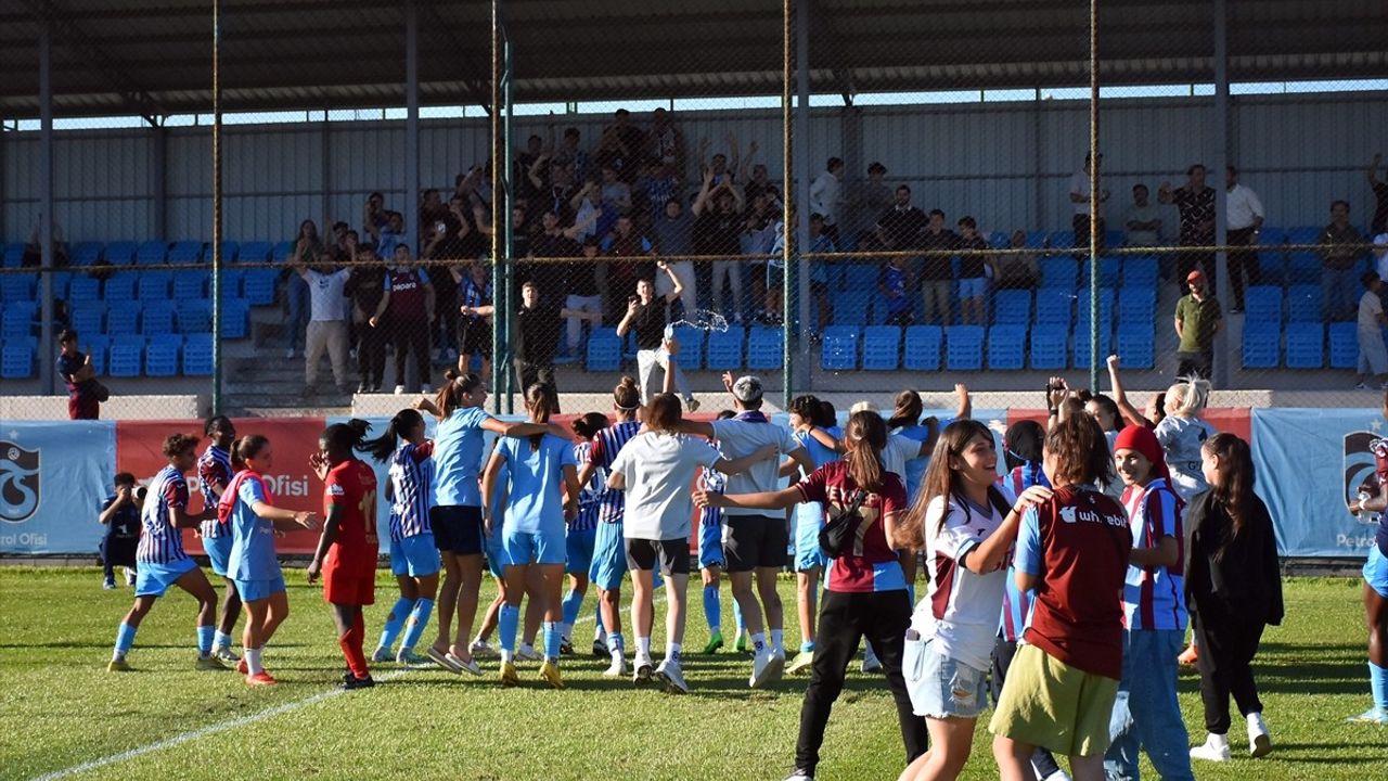 Trabzonspor Kadın Futbol Takımı 5. Haftada Galip Geldi