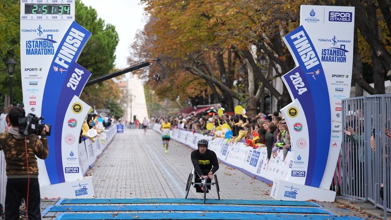 46. İstanbul Maratonu'nda Galipler Belli Oldu