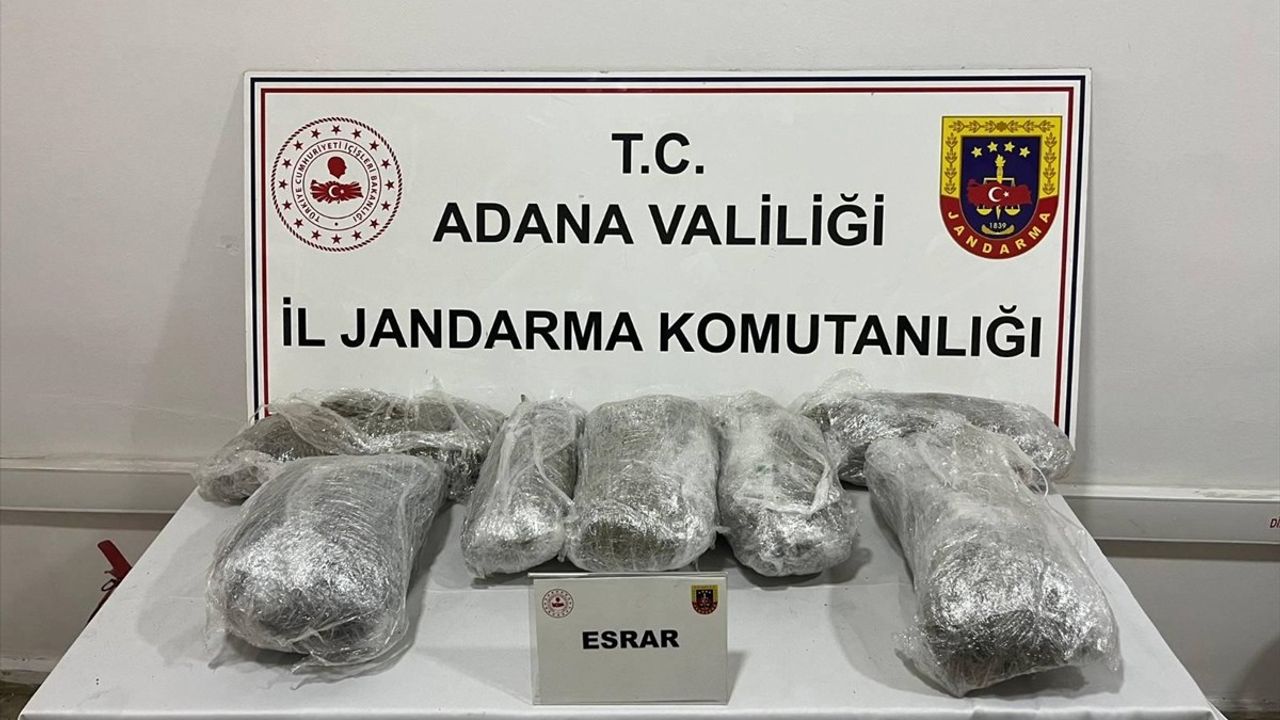 Adana'da 6 Kilogram Uyuşturucu Ele Geçirildi