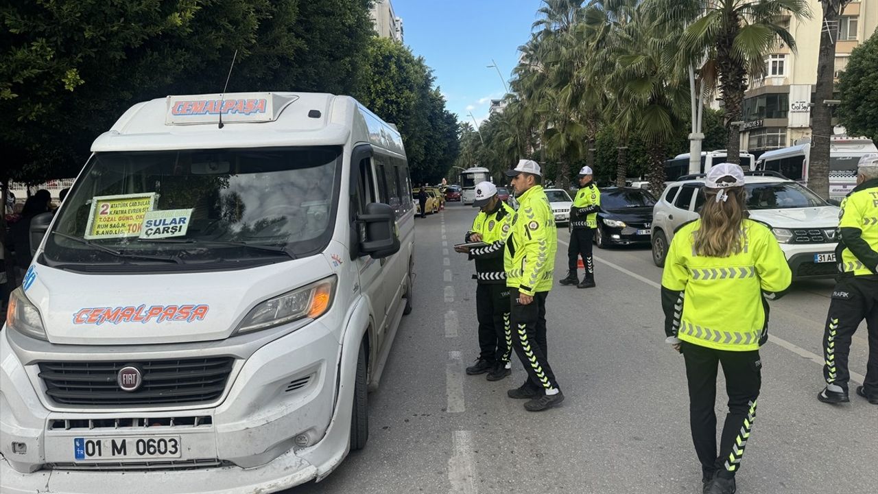 Adana'da Sivil Trafik Denetimi Gerçekleşti