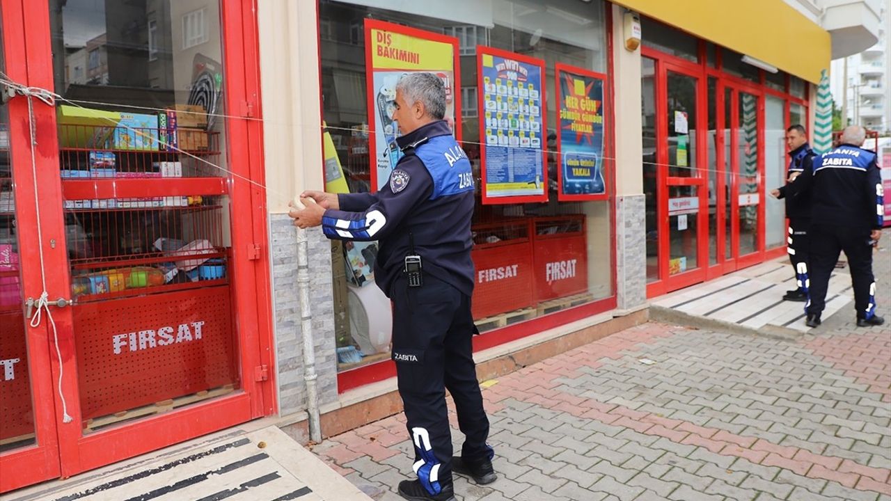 Alanya'da Mühürlenen Zincir Marketin Yasal Süreci Başlatıldı