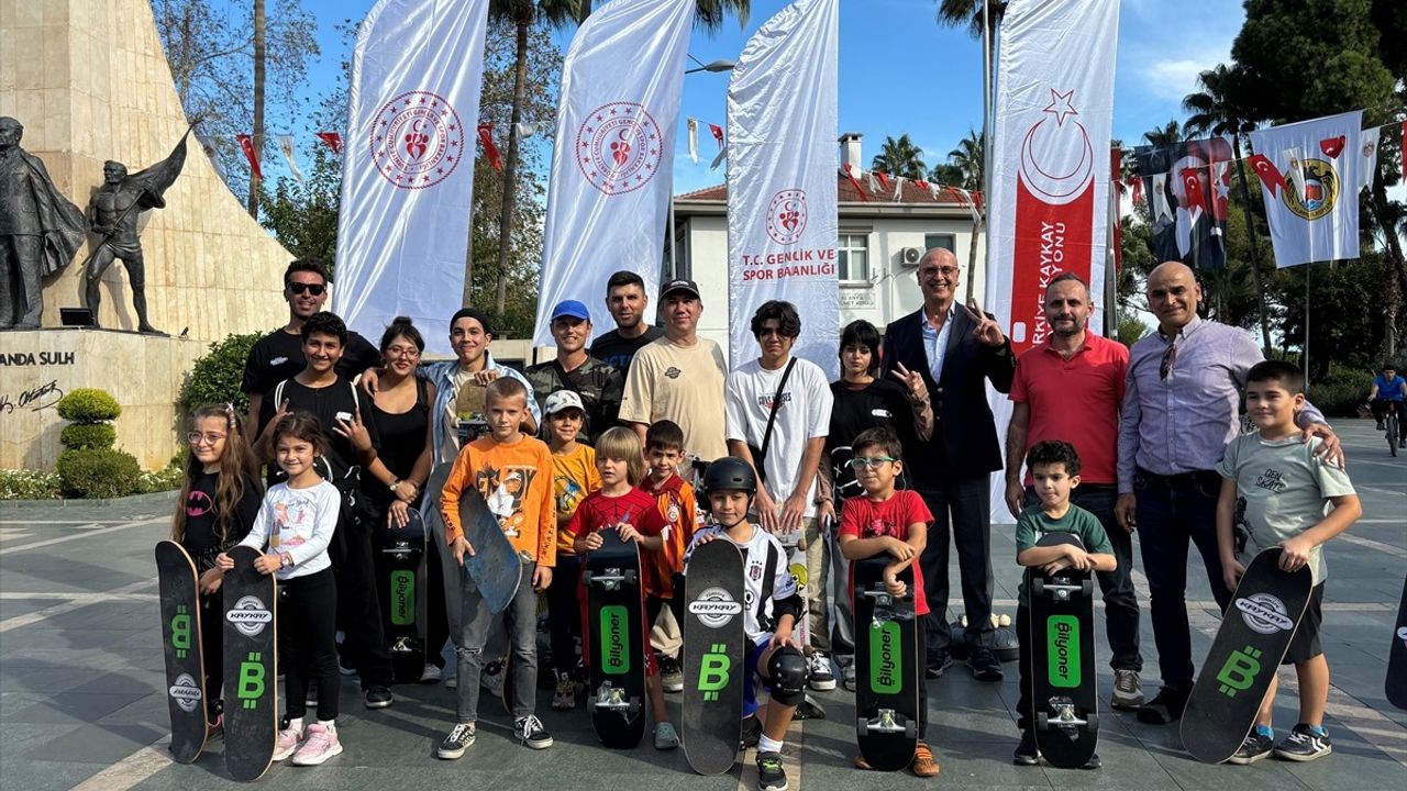 Antalya'da Olimpik Kaykay Tanıtım Etkinliği