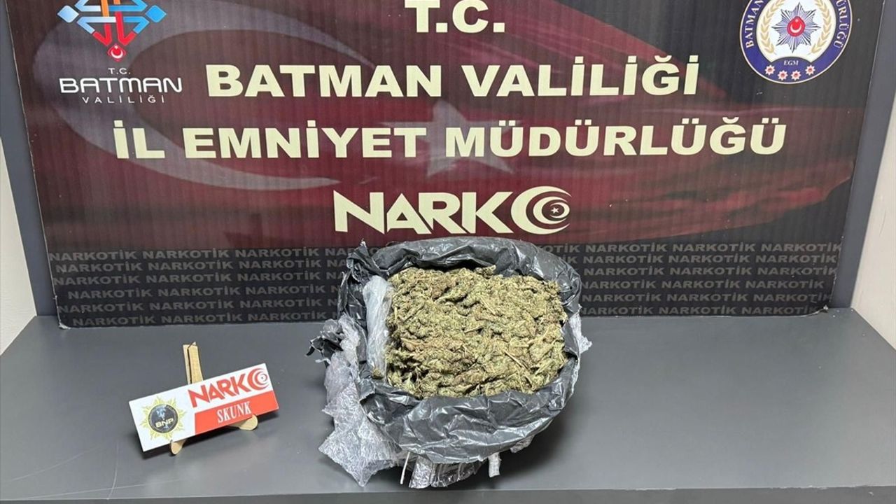 Batman'da Uyuşturucu Operasyonu: 2 Kilo 40 Gram Sentetik Madde Ele Geçirildi