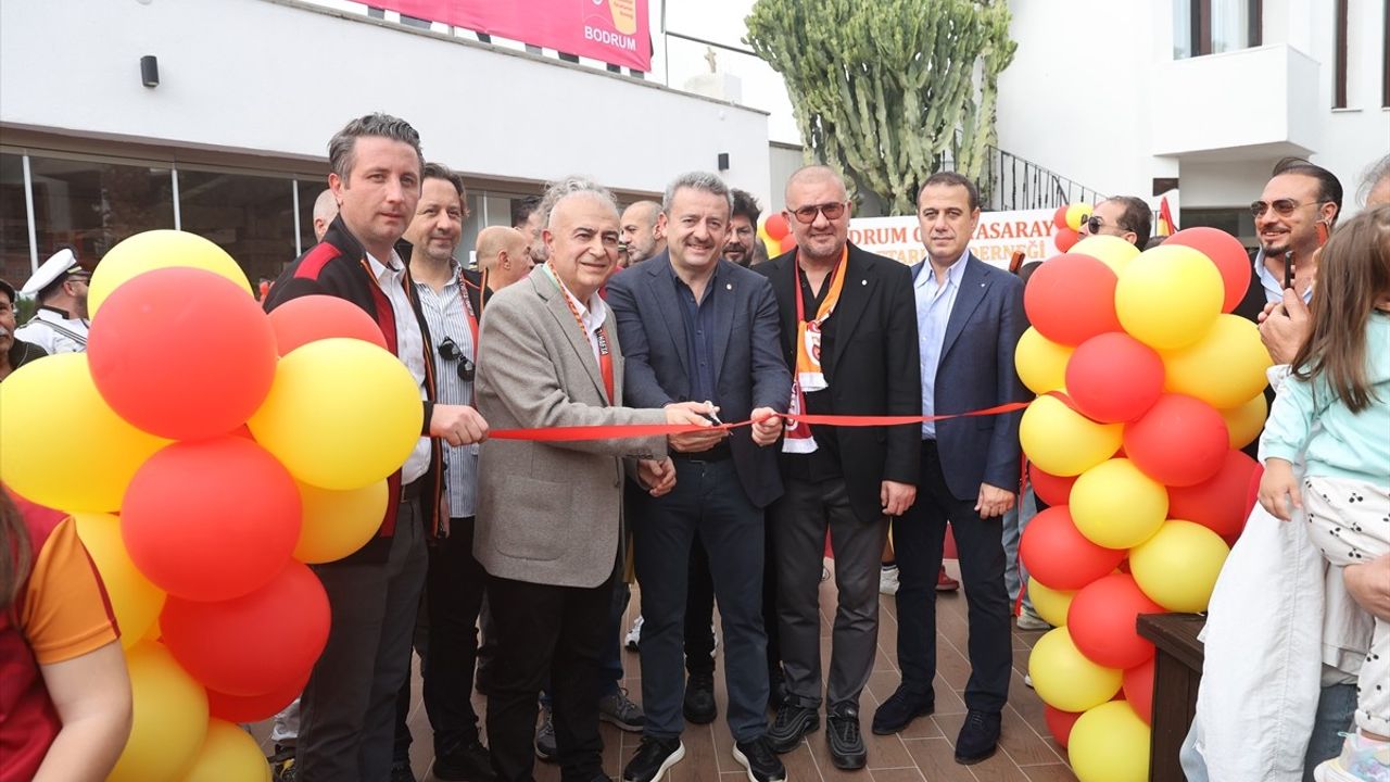 Bodrum'da Galatasaray Taraftarları Derneği Lokali Açıldı