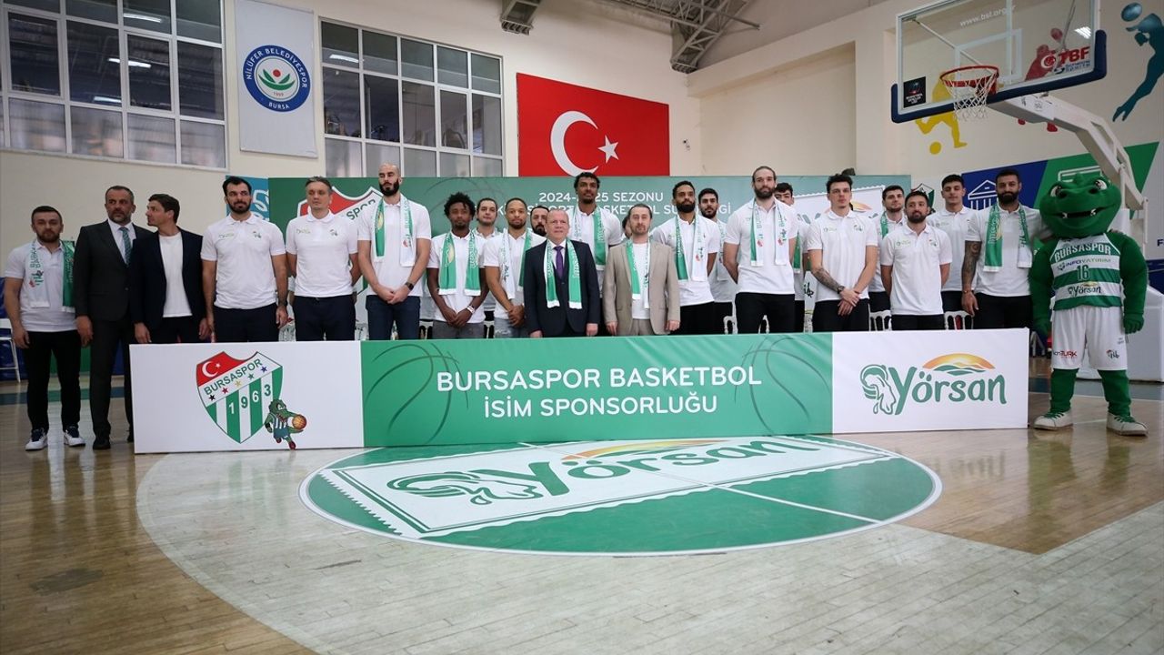 Bursaspor Basketbol'un Yeni İsim Sponsoru Yörsan