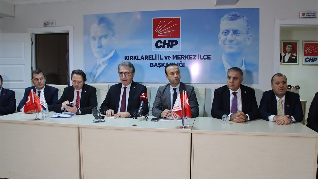 CHP'li Yalçın Karatepe ve Volkan Demir Kırklareli'nde Esnafla Buluştu