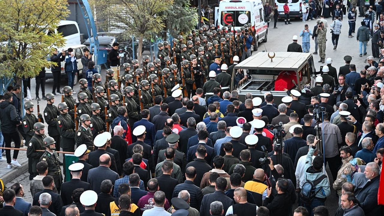 Deniz Teğmen Mustafa Kemal Öz İçin Tören Düzenlendi