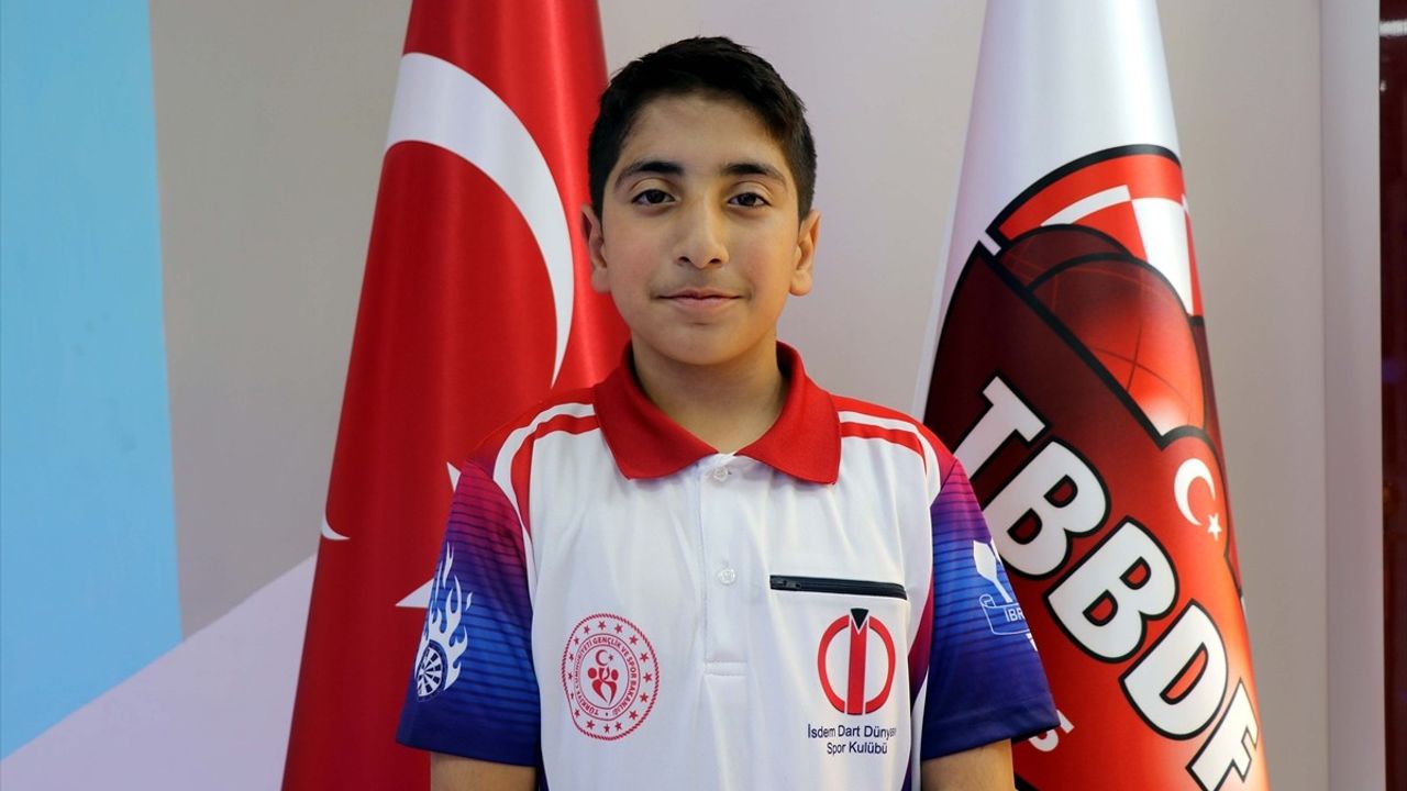 Elazığlı Genç Dartçı İbrahim Rüşdü Küçük'ün Hedefleri Büyüyor