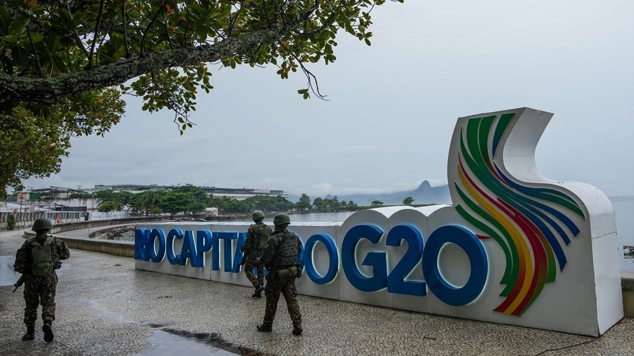 G20 Liderler Zirvesi, Rio de Janeiro'da Başlıyor