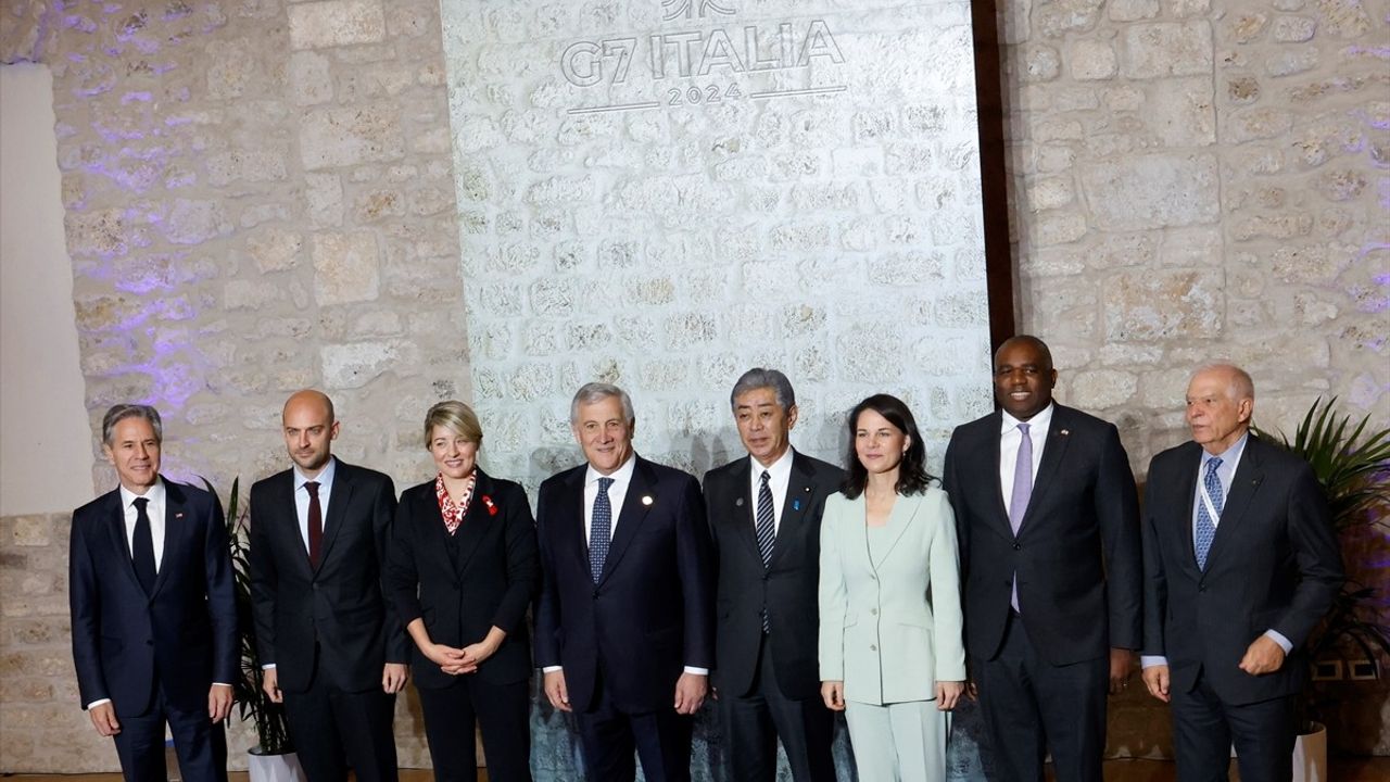 G7 Dışişleri Bakanları İtalya'da Toplandı