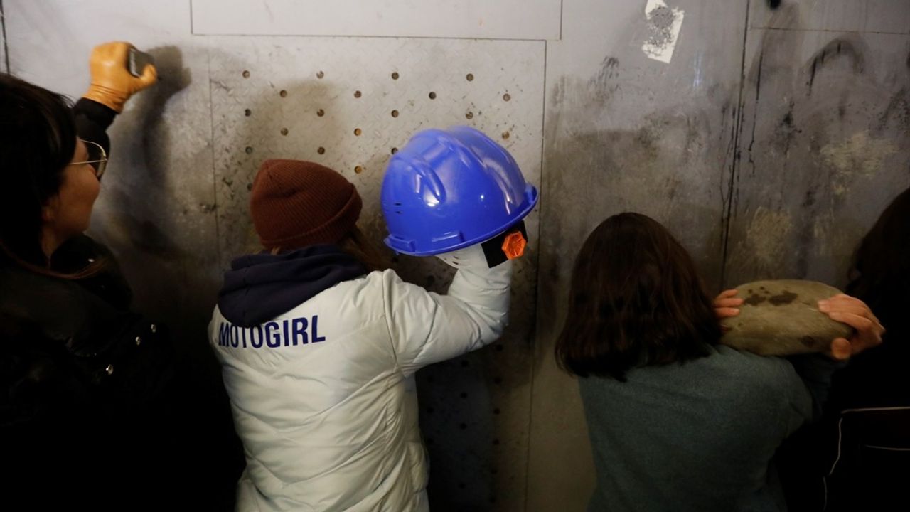 Gürcistan'da AB Üyelik Protestoları