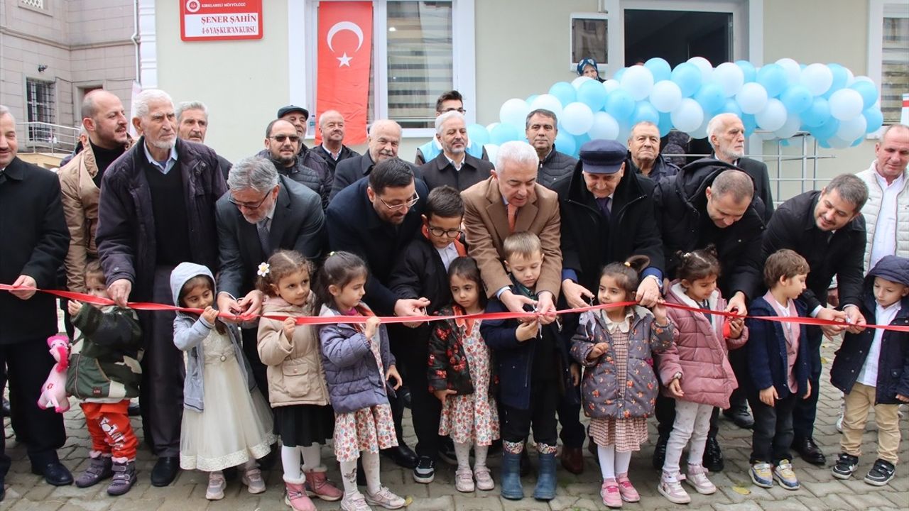 Kırklareli'nde Yeni Kur'an Kursu Açılışı